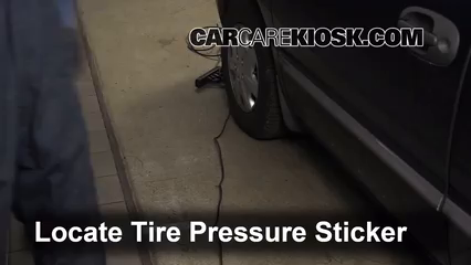 2000 Plymouth Voyager 3.3L V6 Tires & Wheels Check Tire Pressure
